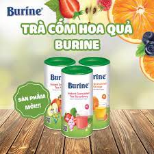 trà hoa quả burine cho bé từ 6m date T7/2023