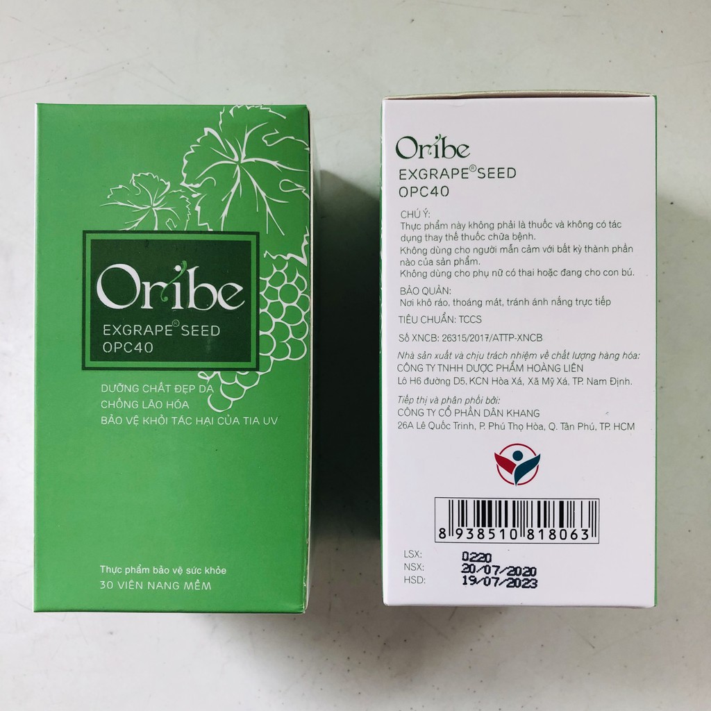 Viên uống đẹp da Oribe - Giảm mờ nám, sạm da, làm sáng da, chống lão hóa, bảo vệ da khỏi tia uv | BigBuy360 - bigbuy360.vn