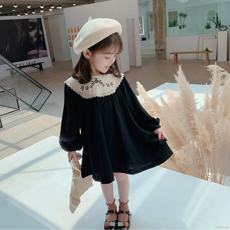 Đầm Công Chúa Tay Dài Xinh Xắn Dành Cho Bé Gái