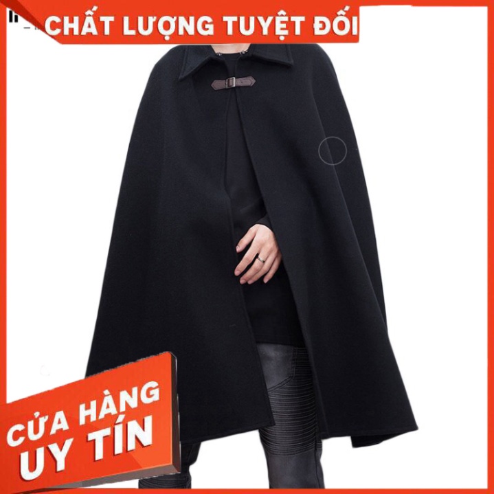 INCERUN Áo choàng không tay dáng rộng lịch lãm cho nam - Hàng nhập khẩu