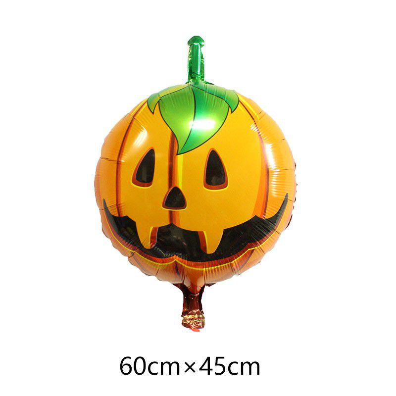 Bong bóng lá nhôm chủ đề Halloween trang trí tiệc tùng tiện dụng