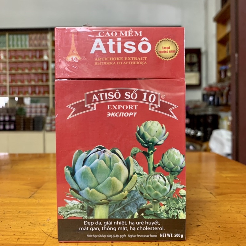 Cao đặc atiso SỐ 10 cao hoa atiso, thanh nhiệt cơ thể 500g