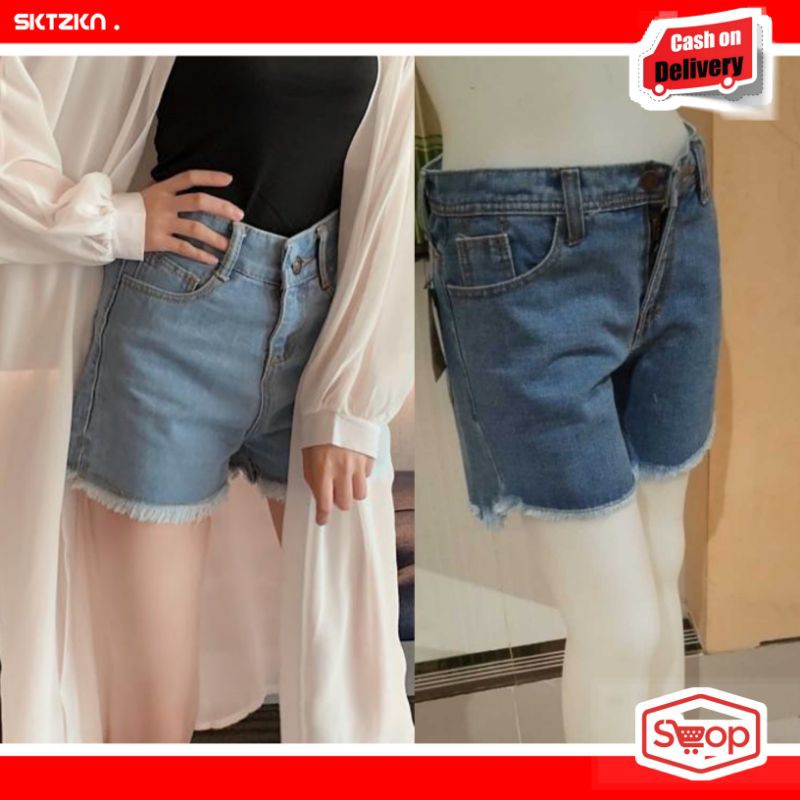 Quần Short Jean Nữ Size 27-32