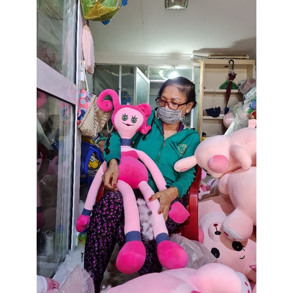 Freeship❤️Gấu Bông Huggy wuggy,mommy,daddy vải cao cấp
