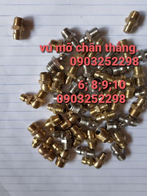 Com bo 10 vú mỡ các chân 6;8;9;10 thẳng - cong
