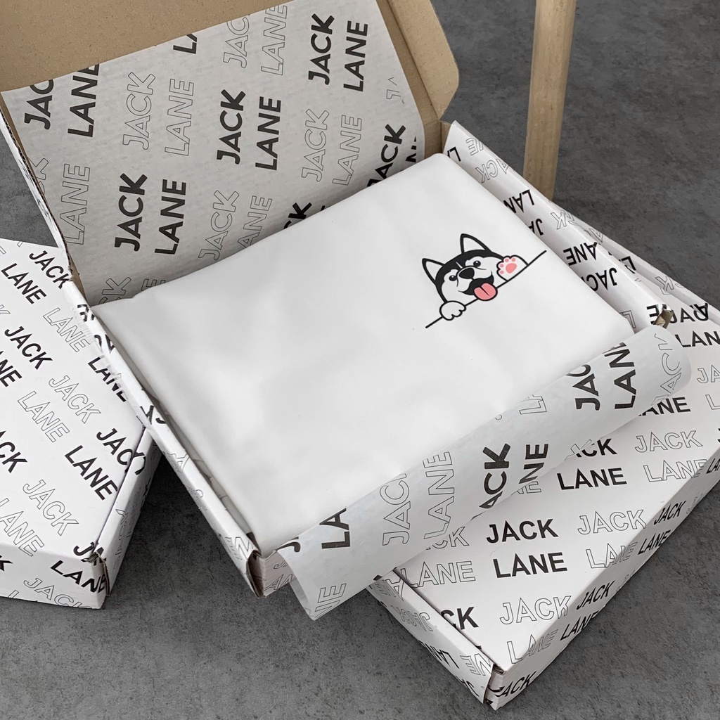 Áo Phông Oversize Husky, JACKLANE, Áo thun cộc tay Unisex Jack Lane