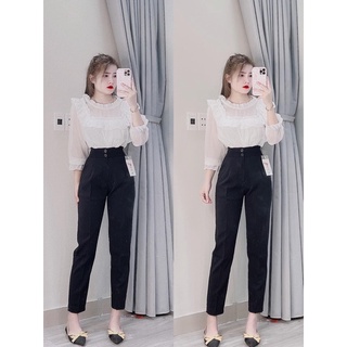 Quần baggy 2 khuy