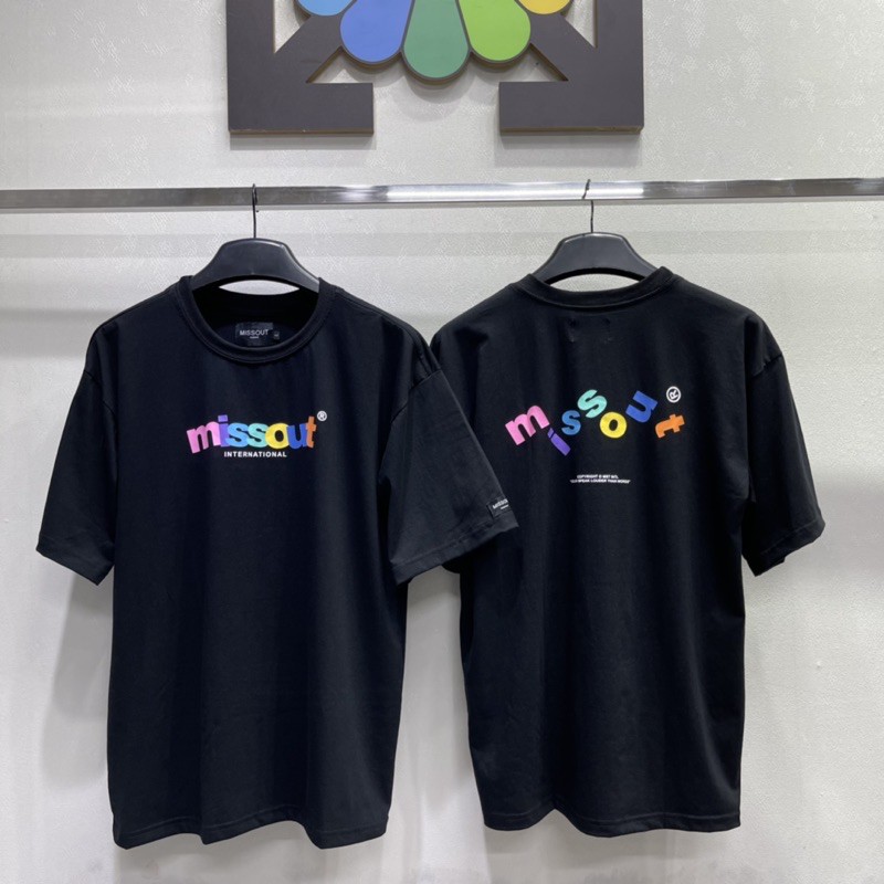 Áo Thun MISSOUT 7 màu nam nữ unisex shop bán sỉ quần áo