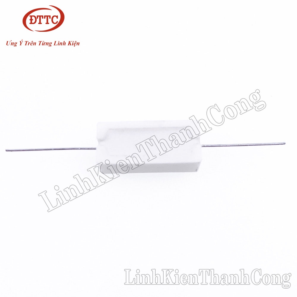 Điện trở sứ 5W 1K 2.2K 3.3K 4.7K 6.8K 10K 22K 33K 47K 100K loại nằm