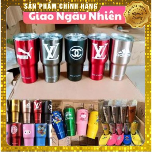 🌺🌺🌺Ly Giữ Nhiệt (Có Túi+2 Ống hút) Thái Lan 900ml😻😻 Bình Cốc Giữ Nhiệt-INOX 2LỚP CAO CẤP-GIAO MÀU NGẪU NHIÊN🧑‍🚀🌺