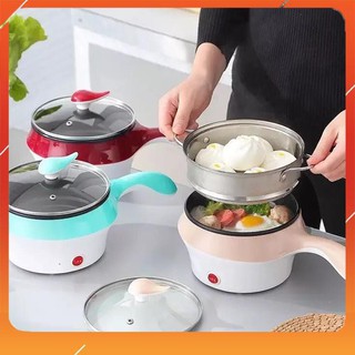 [FREESHIP❤️] NỒI LẨU MINI ĐIỆN ĐA NĂNG KÈM HẤP, RÁN,CHIÊN