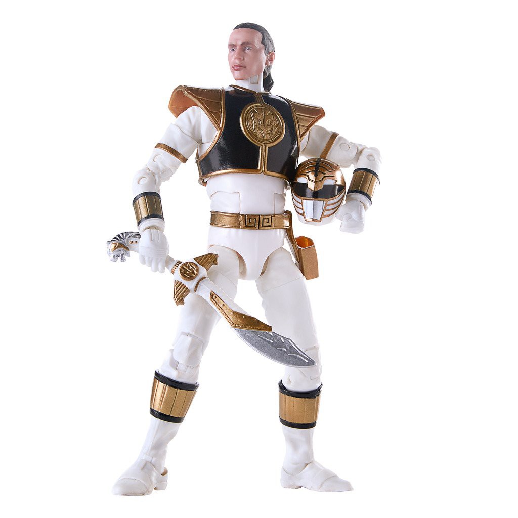 Mô hình nhân vật Hasbro ⚡ Power Rangers Lightning Collection ⚡ 6- inches Mighty Morphin White Ranger