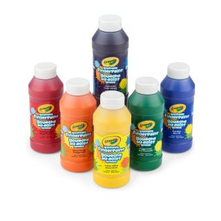Màu nước vẽ bằng tay Washable Crayola Finger Paint dành cho bé 3+