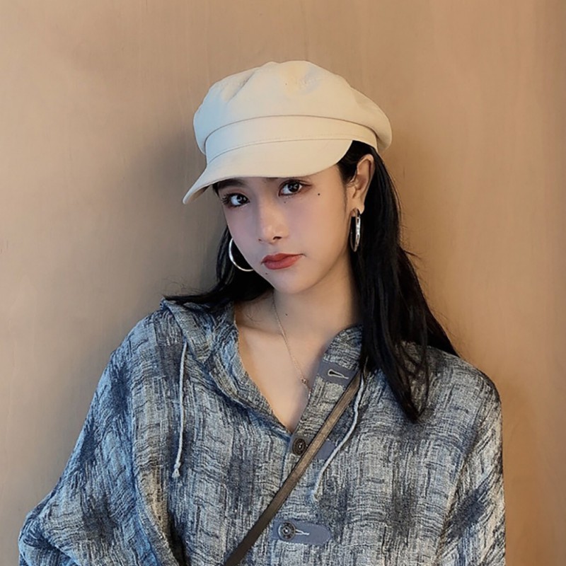Mũ nồi beret phong cách Hàn Quốc retro dành cho nam nữ