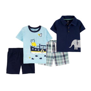 SUSU set 2 bộ cộc carter