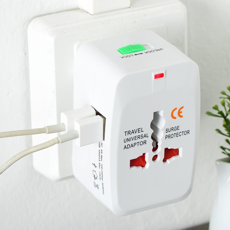 Ổ Cắm Sạc 2 Cổng Usb Tiện Lợi
