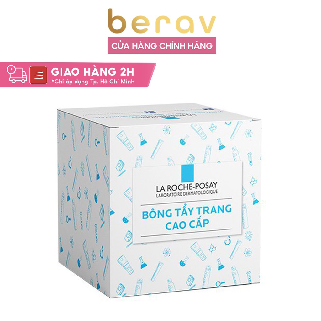 Hộp Bông Tẩy Trang La Roche-Posay Cao Cấp 80 miếng