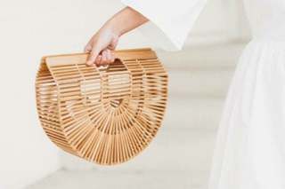 Làn bán nguyệt mây tre đan