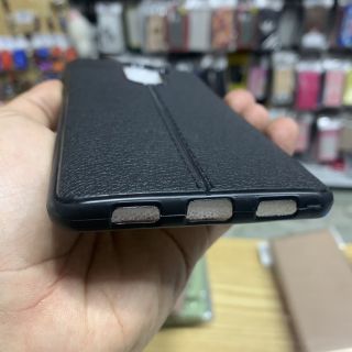 Ốp lưng Huawei GR5 2017 dẻo đen vân da