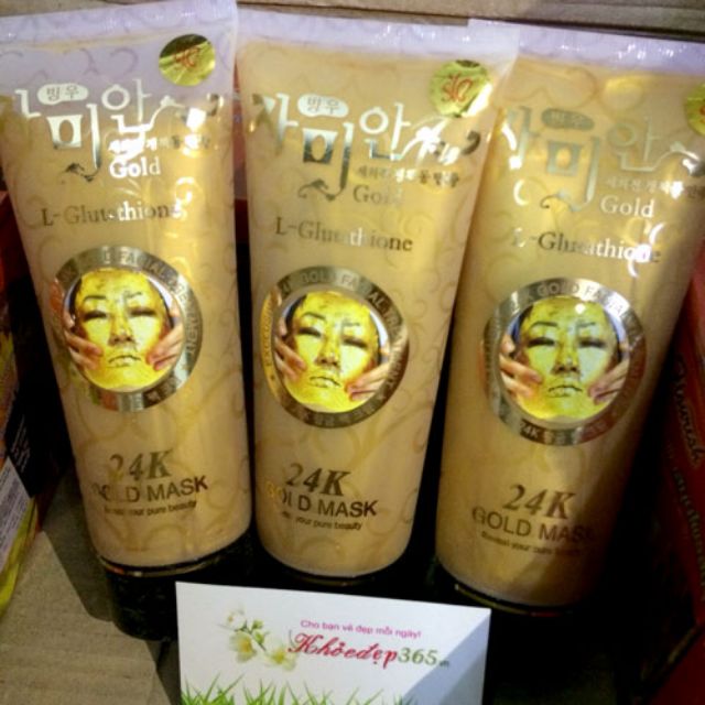 ❣️Gel Lột Mặt nạ vàng 24K Gold Mask (L- Glutathione)