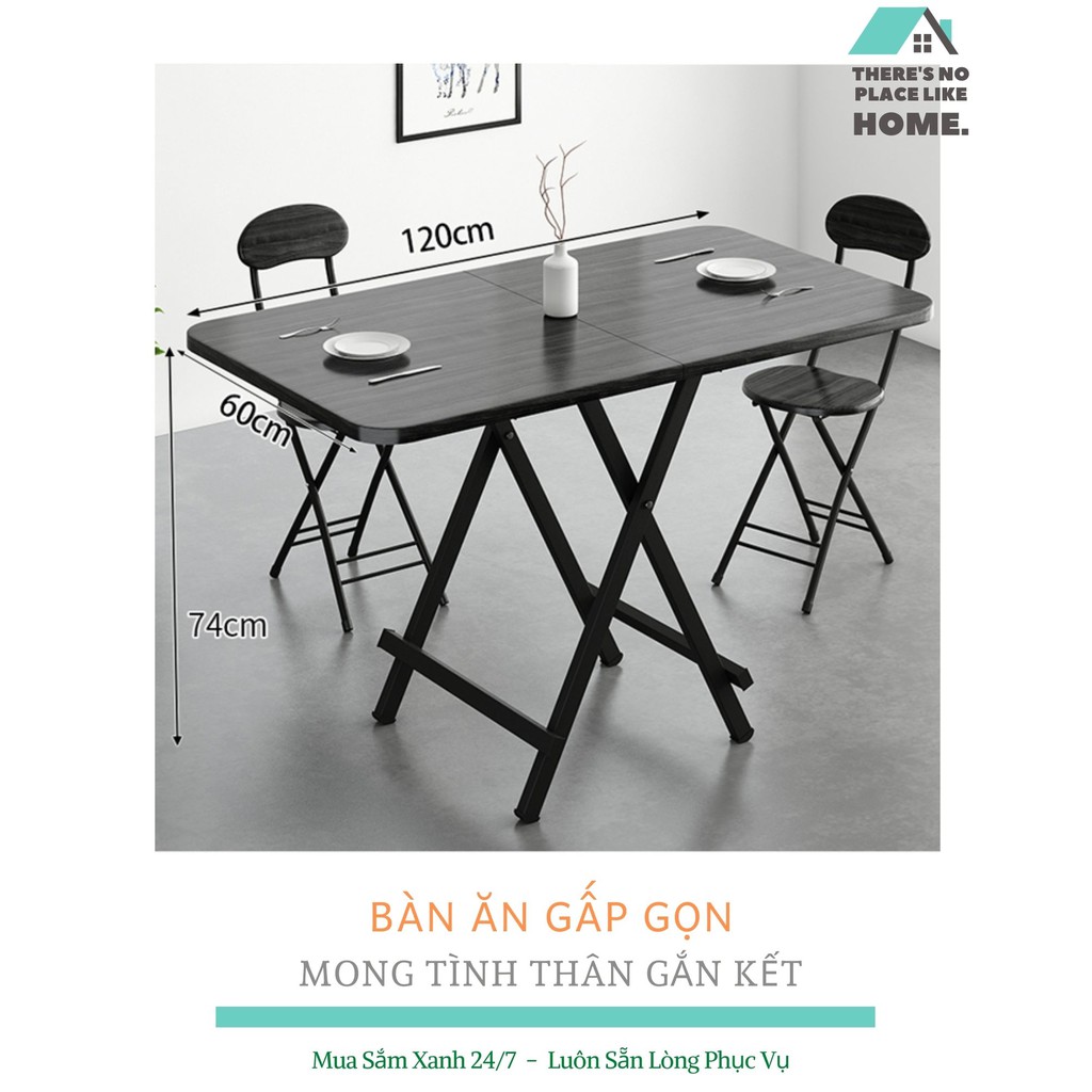 Bàn ăn thế hệ mới , Bàn gấp tiện lợi , KT 120-60-74 cm | BigBuy360 - bigbuy360.vn