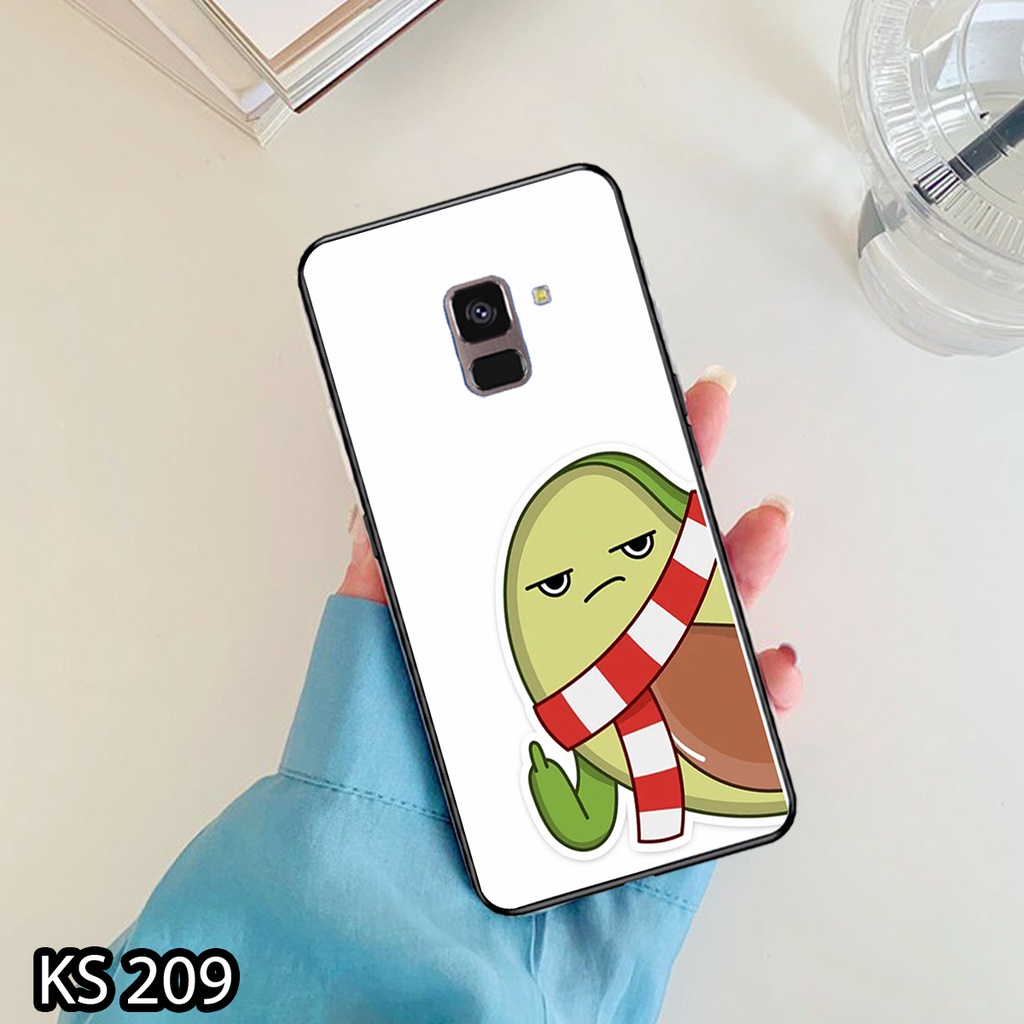 Ốp lưng Samsung A6-2018/A6 Plus/A8-2018/A8 Plus in hình Trái bơ_KINGSTORE.HN_Ốp SS A6/A6 Plus /A8 /A8 Plus