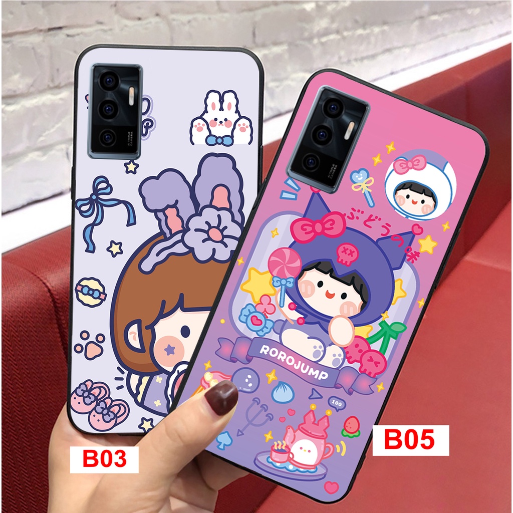 [Hàng mới về] Ốp lưng Vivo V23 5G -Vivo V23e -Vivo Y15S -Vivo Y72- Vivo Y53s cô bé gái đáng yêu jump zozo bền đẹp giá rẻ