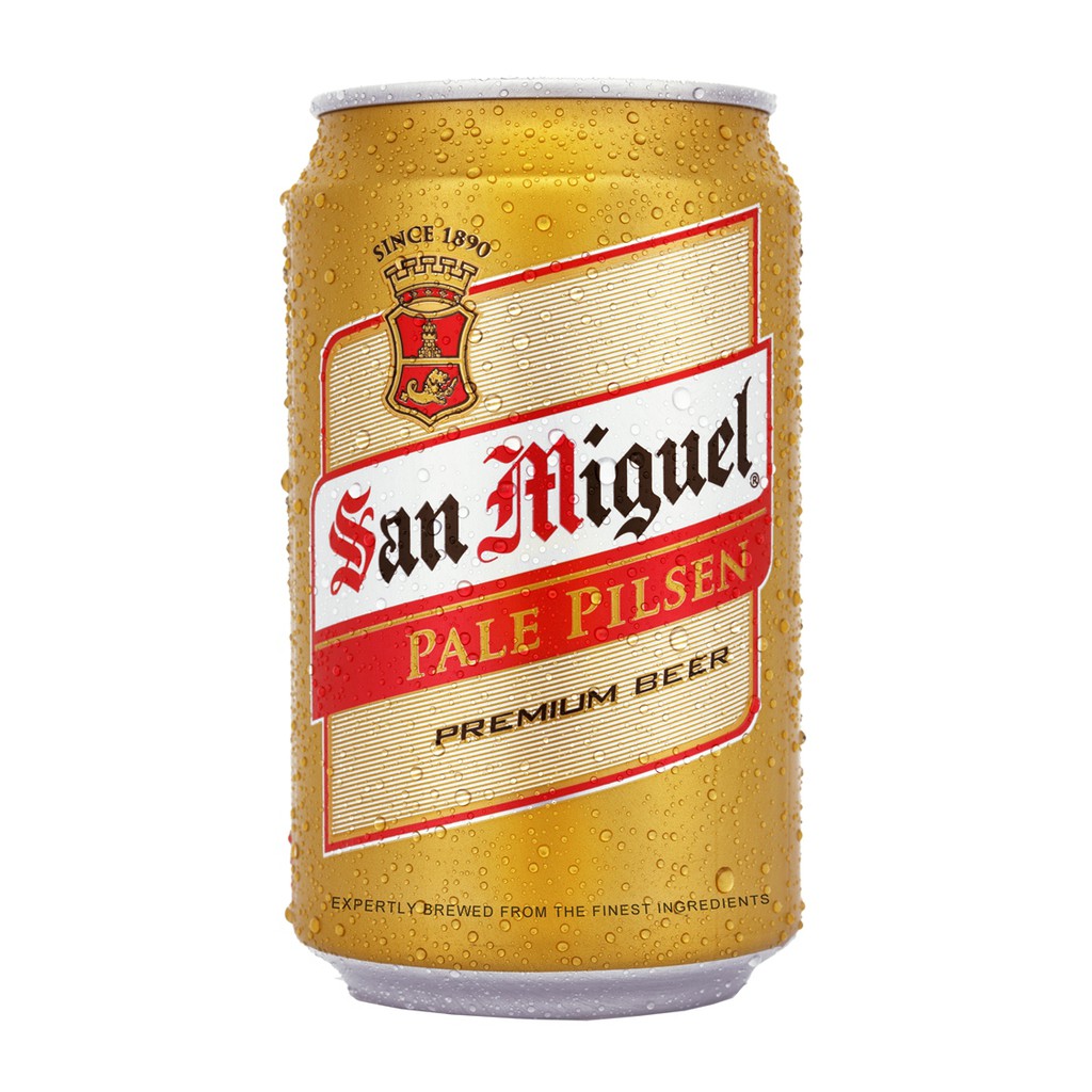 Thùng 24 lon bia San Miguel Pale Pilsen lon 330ml