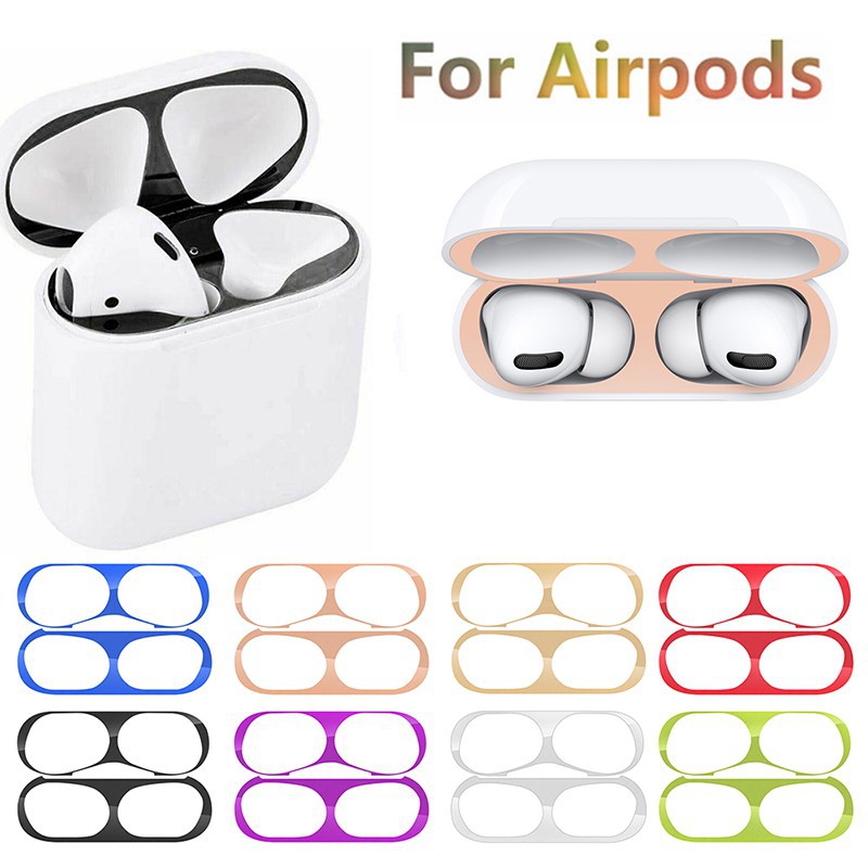 Miếng dán chống bụi siêu mỏng bảo vệ cho hộp sạc tai nghe Airpods 2 và airpods pro