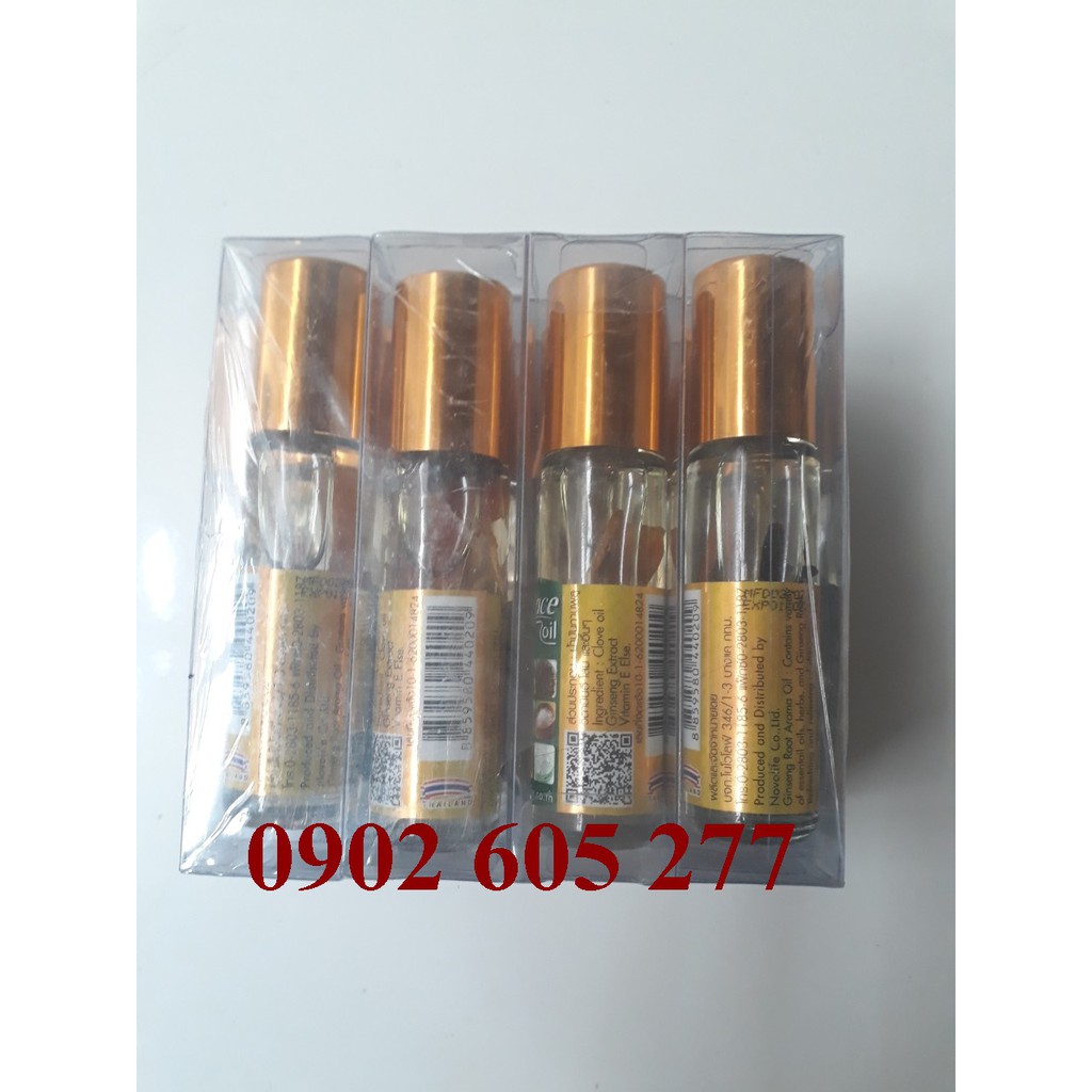 (Ảnh thật)Dầu lăn grace oil thảo dược Thái Lan 8cc