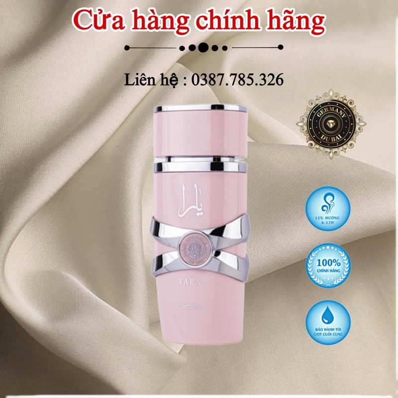 Nước Hoa Dubai YARA 100ml Nữ tính, Dịu dàng