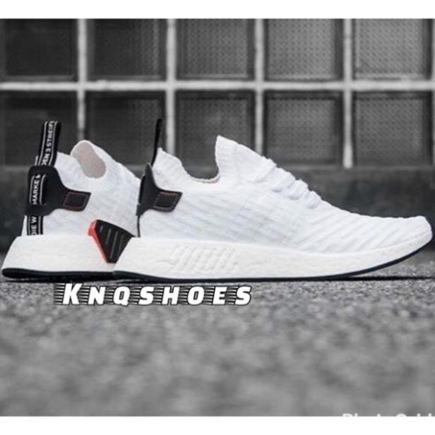GIẦY THỂ THAO Sneaker NMD R2 WHITE BLACK . Hàng như hình chất lượng tốt yu tin chất lượng | Bán Chạy| 2020 : ˇ " > .