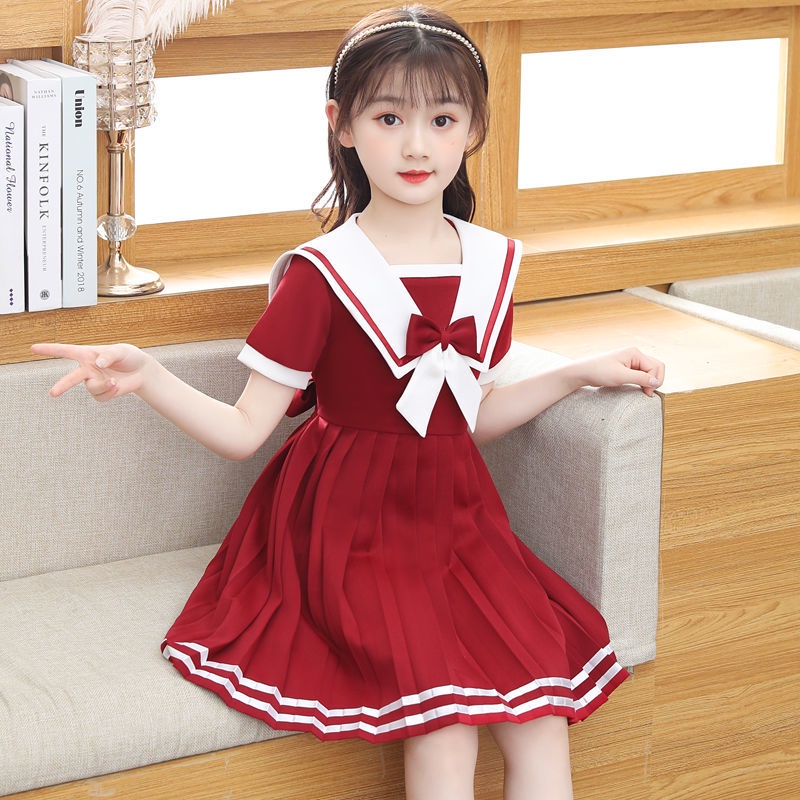 Đầm Thủy Thủ Thời Trang Mùa Hè Cho Bé Gái