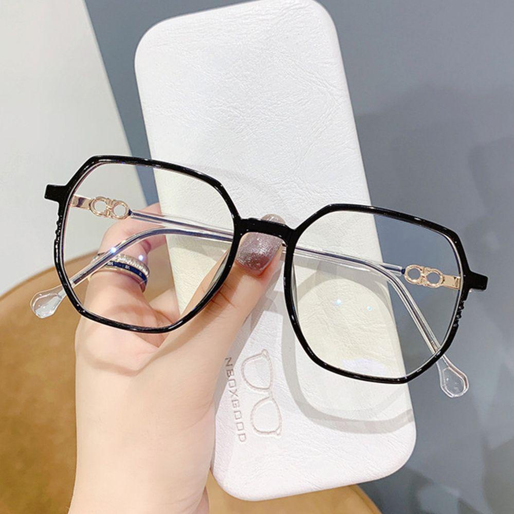 Qqmall Kính Bảo Vệ Mắt Chống Ánh Sáng Xanh Lam Phong Cách Retro Thời Trang Đường Phố Đơn Giản Độc Đáo