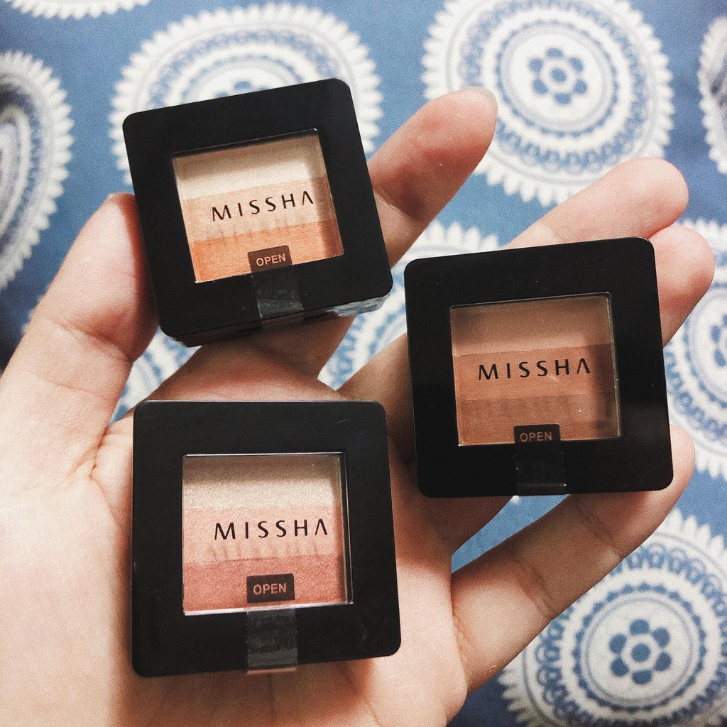 Phấn Mắt 3 Màu Missha The Style Triple Perfection Shadow.