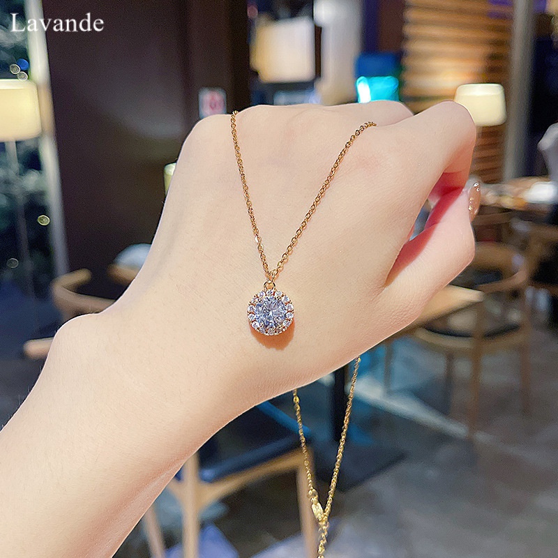Dây Chuyền Thép Titan Mặt Hình Trái Tim Bướm Đính Đá Phong Cách Nhật Hàn Thời Trang Cho Nữ C8PW