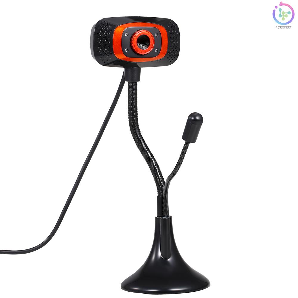 Drive-free Web Camera 480P USB Webcam with Microphone Light Supplement Lamp for Desktop Computer Laptop Plug and Play