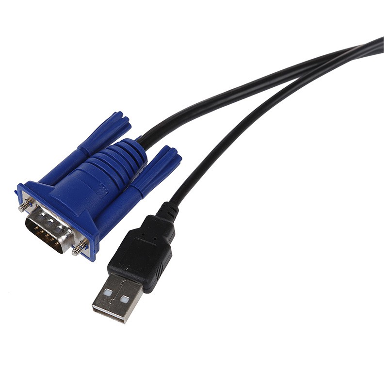 Dây Cáp Dài 1.4m 15 Pin Vga + Usb Male Sang Vga + Chất Lượng Cao