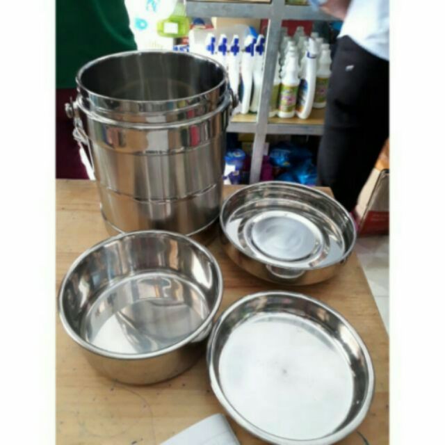 Cặp lồng inox có quai (14cm)