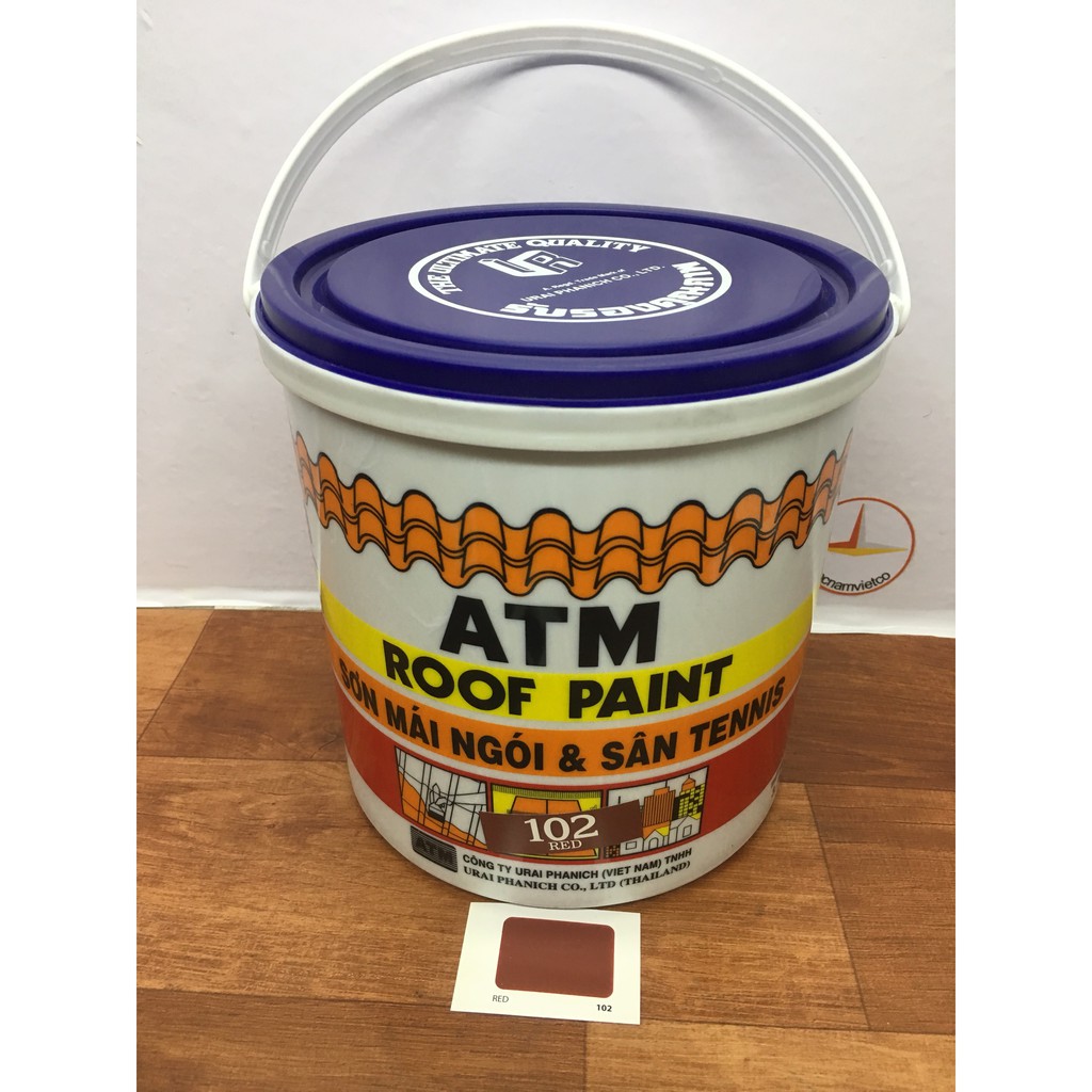 Sơn sân Tennis ATM Roof Paint Red 102 3.35L