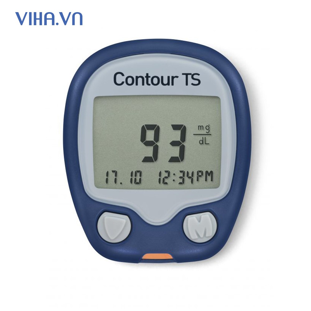 Máy Đo Đường Huyết Contour TS  + 50 test + 50 kim lấy máu