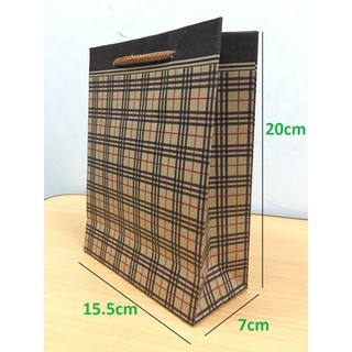 15,5 x 20 x 7 cm combo 100 túi giấy đựng mỹ phẩm - túi giấy đựng quà