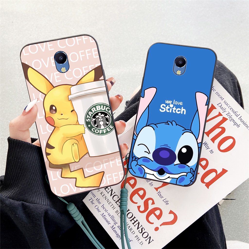 Ốp Điện Thoại Hoạt Hình Có Dây Đeo Cho Meizu Meilan M3 M5 M6 Note Note3 Note5 Note6 M6T C9 C9Pro
