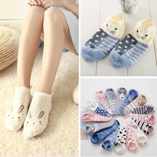 Tất chân nữ cổ ngắn hình thú phong cách Hàn Quốc TC13