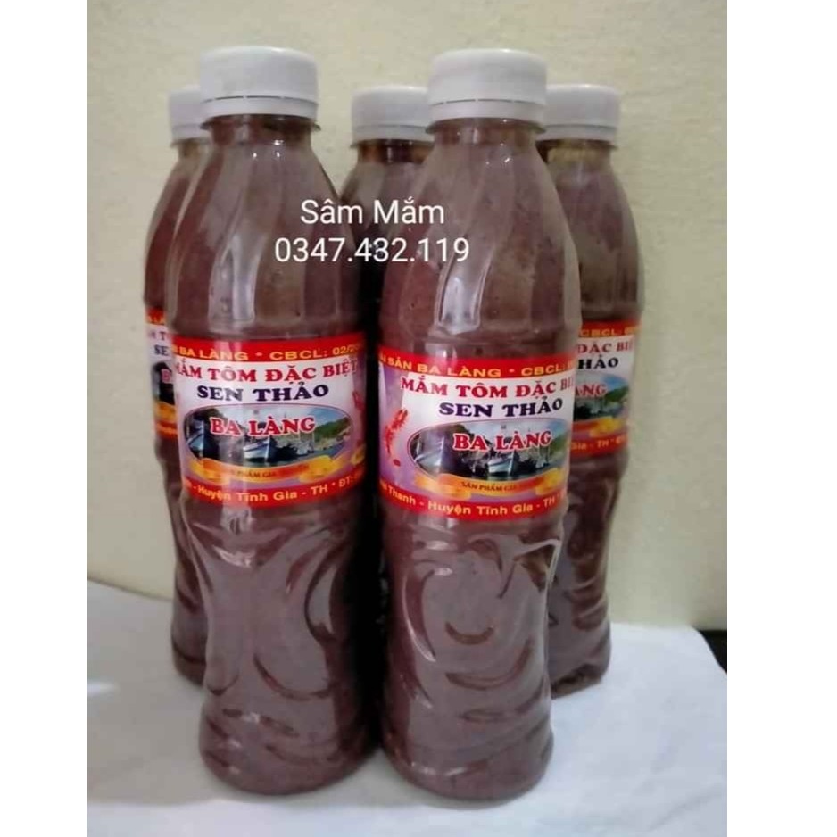 Mắm tôm đặc biệt Ba Làng - Thanh Hóa - 500gram