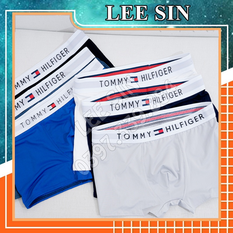 Combo 4 Cái Quần Chip Nam Boxer Thun Lạnh, Quần Xì Nam Đùi Thun Lạnh Cao Cấp Co Giãn 4 Chiều Cực Thoáng Khí Kháng Khuẩn