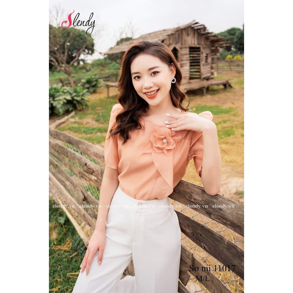 Áo sơ mi nữ công sở thời trang SURI 💖cổ tròn💖nơ ngực💖trẻ trung 🌹🌹hợp thời trang 👍👍