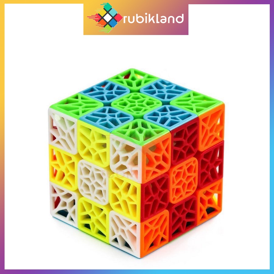 Rubik 3x3 QiYi DNA Rubic 3 Tầng Cao Cấp Đồ Chơi Trí Tuệ Trẻ Em