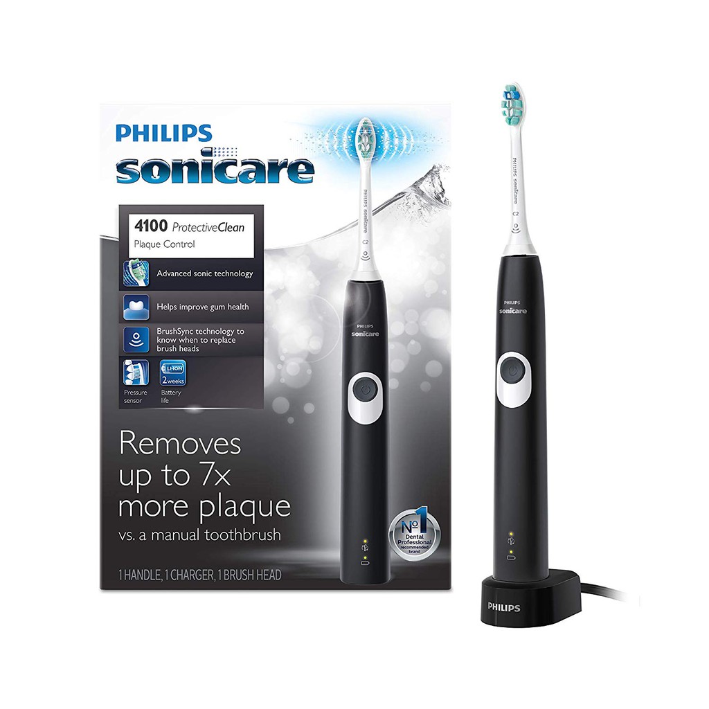 [SIÊU HOT] - Philips 4100_Bàn chải điện sóng âm Philips Sonicare ProtectiveClean 4100