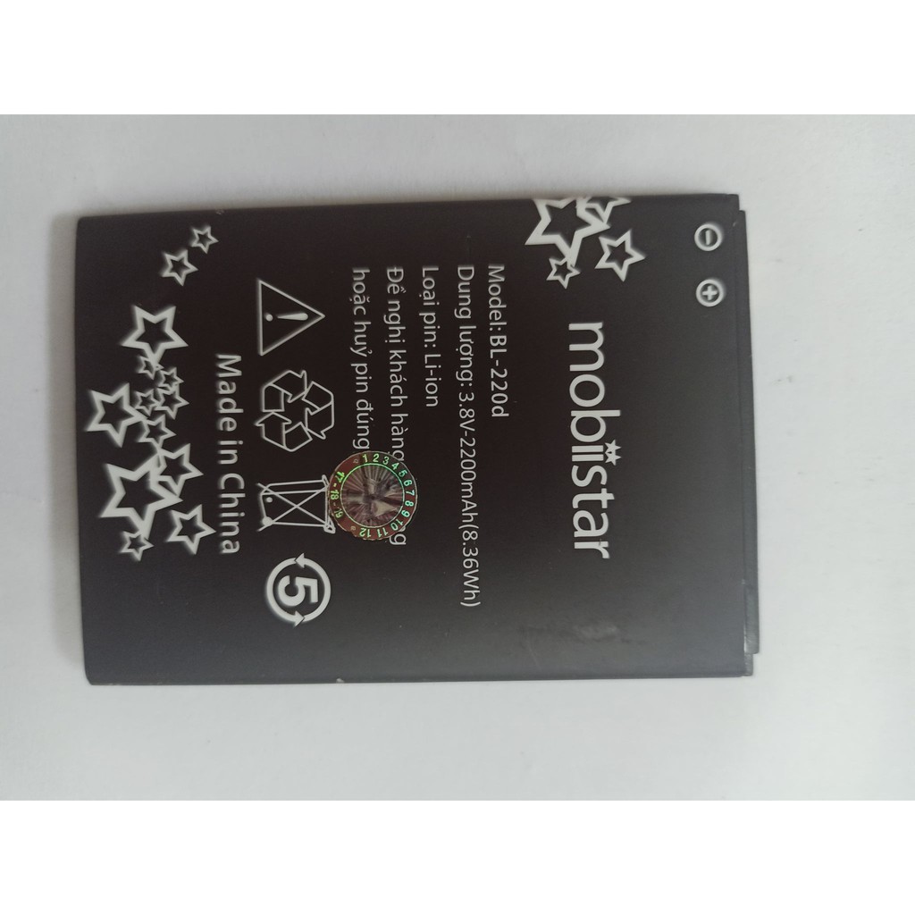 Pin CHÍNH HÃNG mobiistar Lai Zoro 5 BL-220d Zin Cũ Tháo Máy